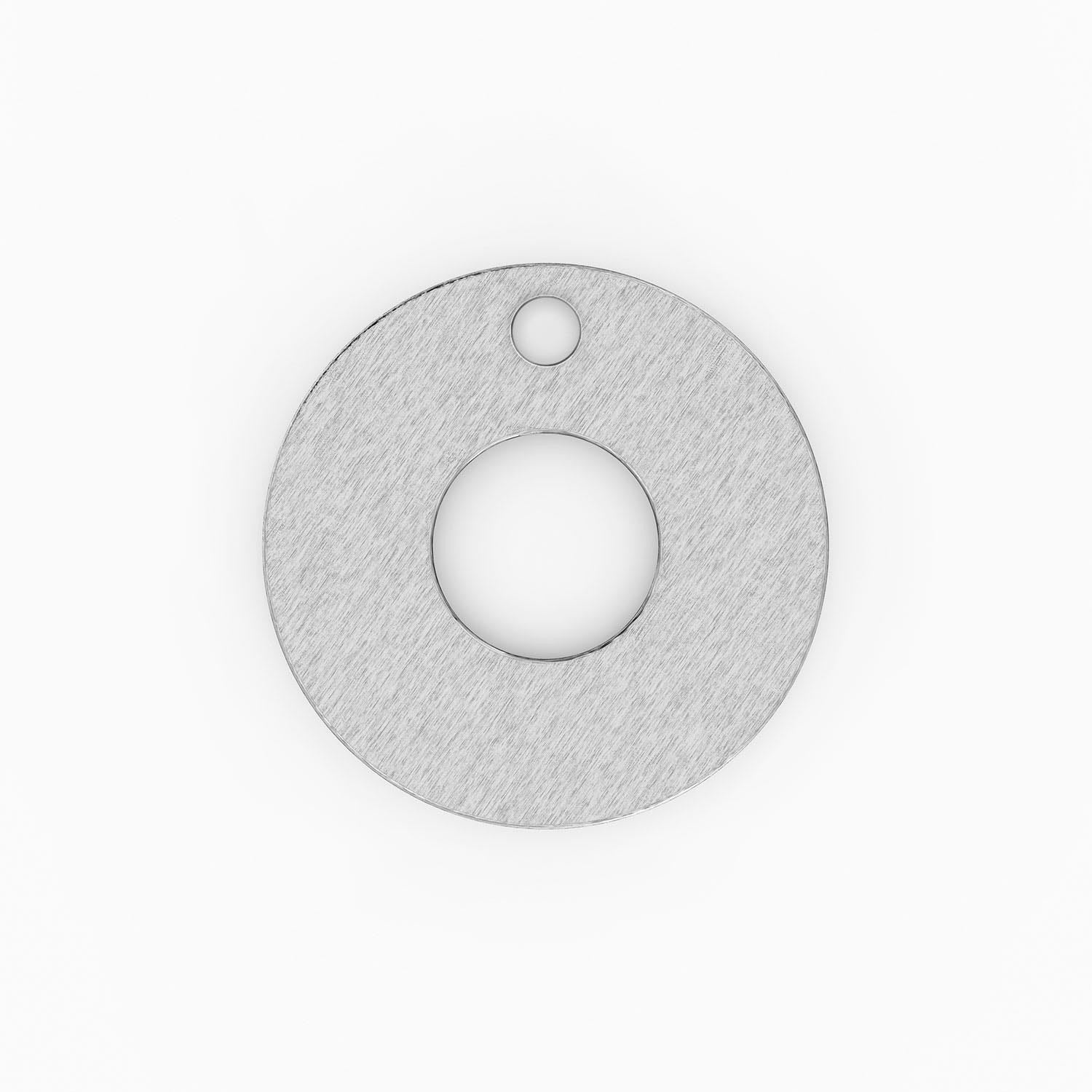 Placa mascota PetID® personalizada · Charm huella Plata