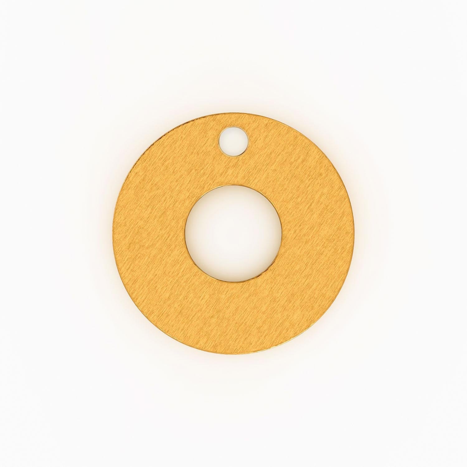 Placa mascota PetID® personalizada · Charm huella Oro