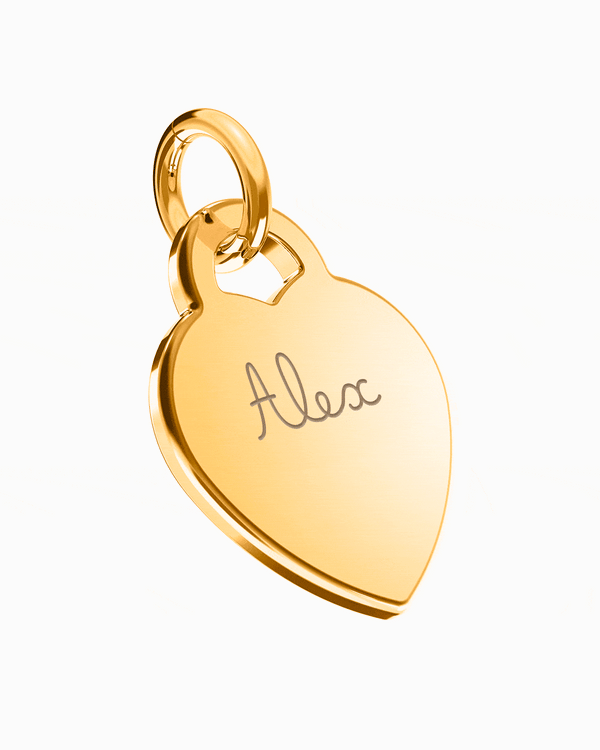 Gold Customizable Heart® Pendant