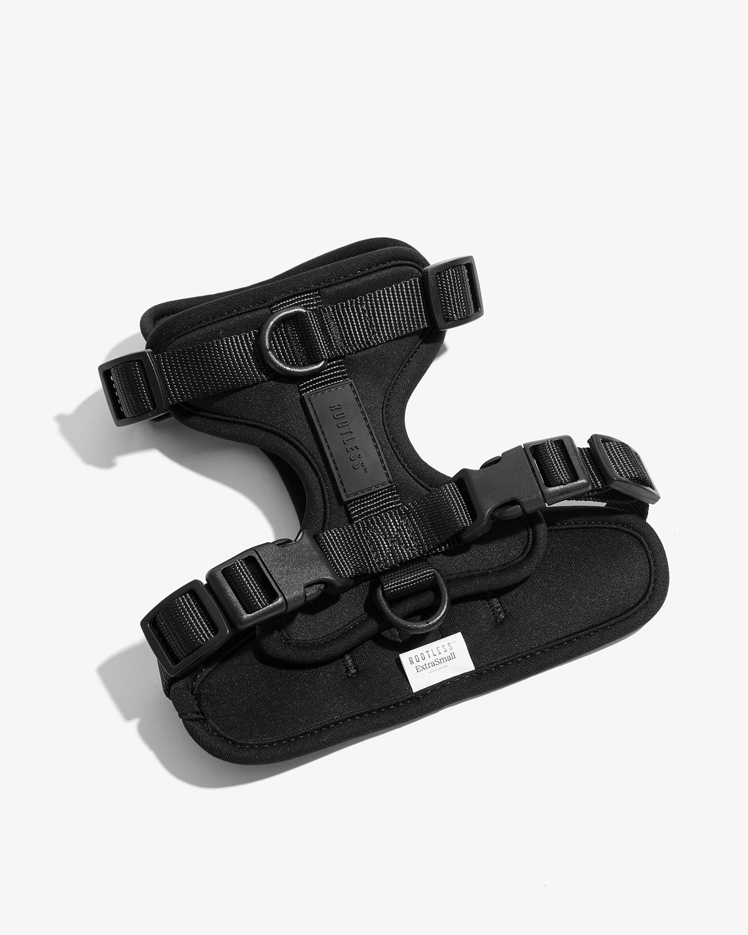 Arnés EasyFlex™ negro acolchado con anilla en D y hebillas ajustables